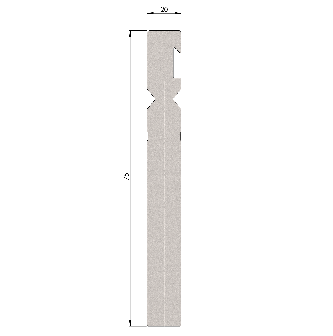 W409930 P11 WRFA H175/1 - 180° - H=175 - L=515